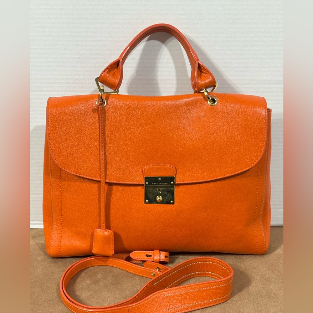 Marc Jacobs The 1984 Leather Satchel Leather Handbag
